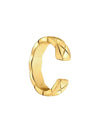 Coco Crush COCO CRUSH single earring 18K yellow gold quilted motif earring J12157 - CHANEL - BALAAN 1