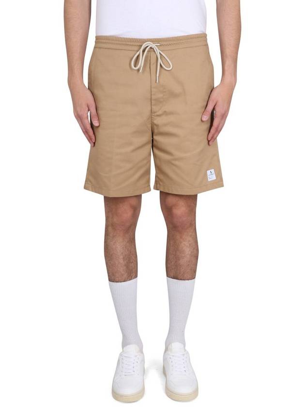 Department 5 Drawstring Bermuda Shorts - DEPARTMENT 5 - BALAAN 1