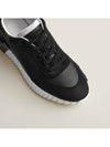 Bouncing Leather Low Top Sneakers Noir - HERMES - BALAAN 6