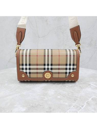 Lux You New Product Vintage Check Top Handle Note Cross Bag - BURBERRY - BALAAN 1