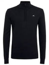 Kiyan Quarter Zip Sweater Black - J.LINDEBERG - BALAAN 2