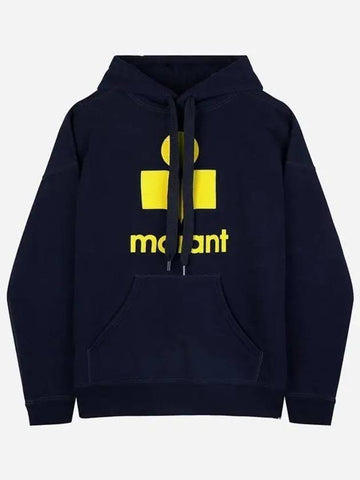 24SS SW0001FA B1M12E NVYW Mansell Hooded Sweatshirt Navy 997197 - ISABEL MARANT - BALAAN 1