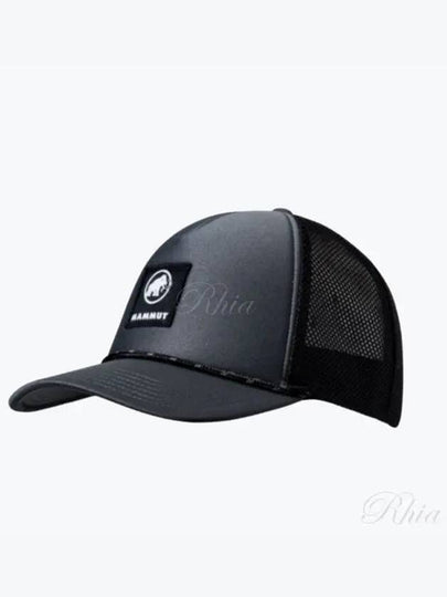 Crag Logo Classic Trucker Ball Cap Steel - MAMMUT - BALAAN 2