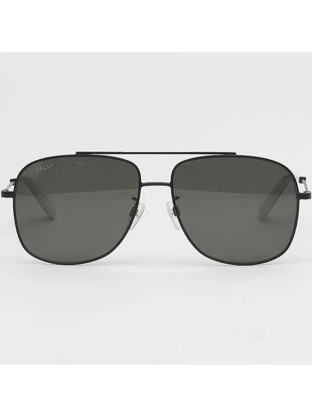 Eyewear Polarized Two Bridge Sunglasses Black - BALLY - BALAAN 4