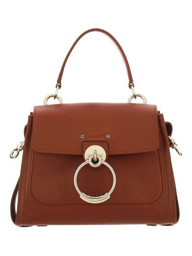 Tess Small Day Tote Shoulder Bag Sepia Brown - CHLOE - BALAAN 1