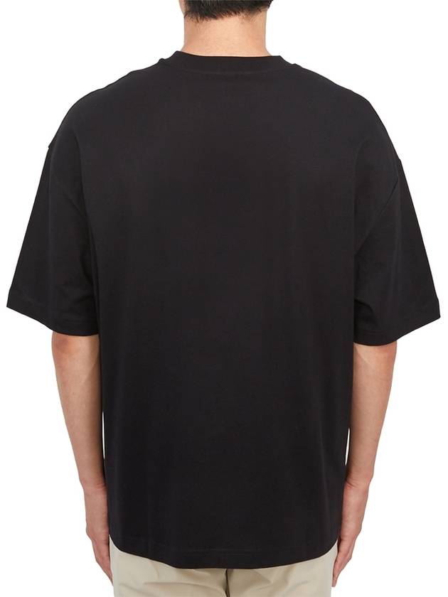 Cobra Logo Short Sleeve T-Shirt Black - A.P.C. - BALAAN 6