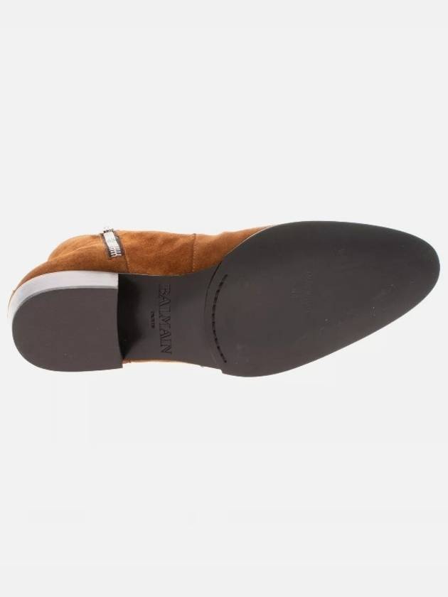 EU43 280 size leather men's ankle boots shoes - BALMAIN - BALAAN 8