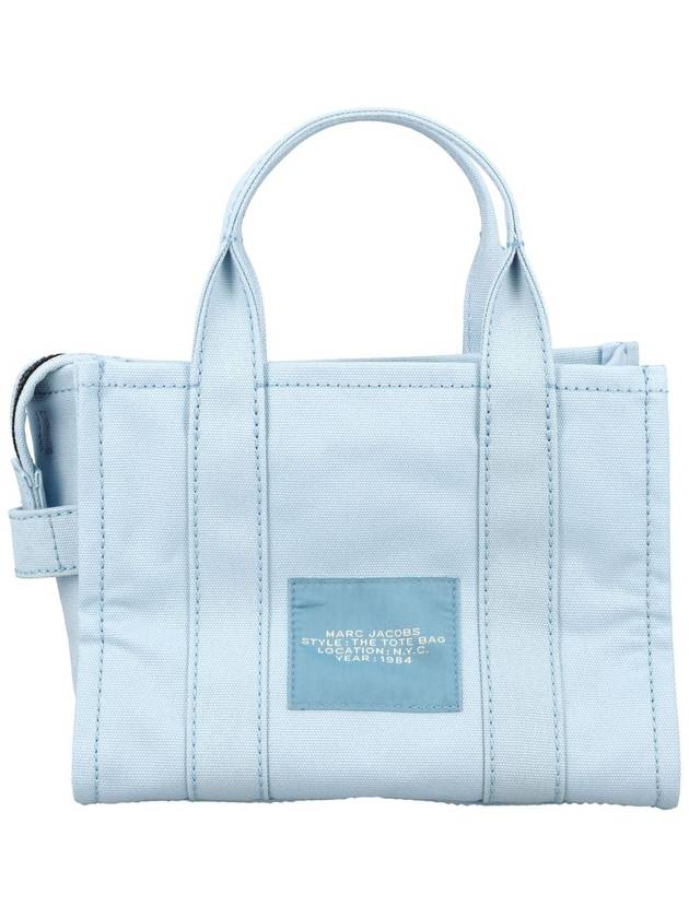 Logo Canvas Small Tote Bag Blue - MARC JACOBS - BALAAN 5