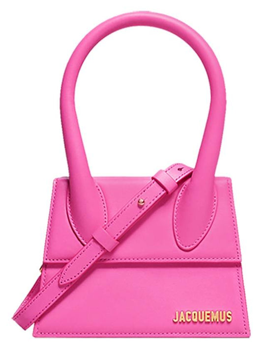 FW23 Chiquito Moyen Tote Bag Pink 213BA002 - JACQUEMUS - BALAAN 2