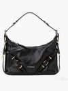 Voyou Small Leather Shoulder Bag Black - GIVENCHY - BALAAN 2