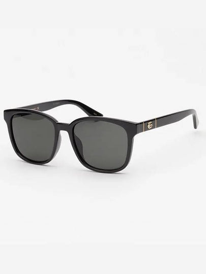 Eyewear Asian Fit Square Sunglasses Black Grey - GUCCI - BALAAN 2