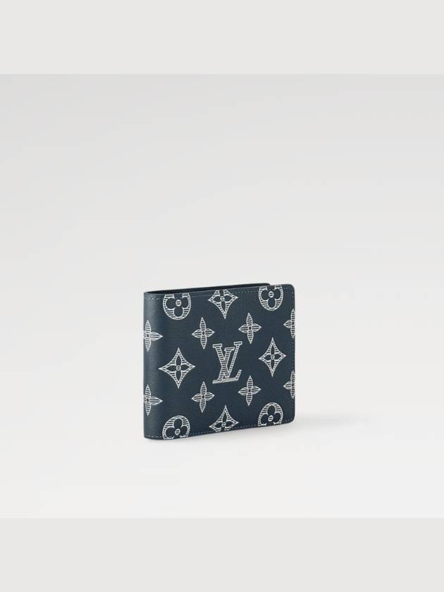 Multiple G65 Half Wallet Navy - LOUIS VUITTON - BALAAN 5