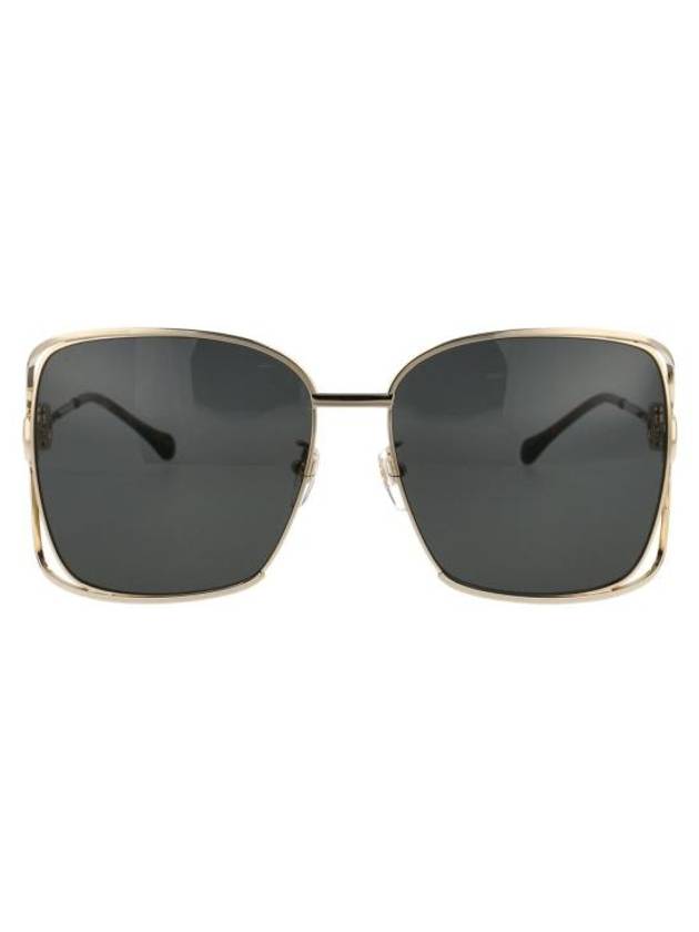 sunglasses GG1020S 002 002 GOLD GOLD GRAY - GUCCI - BALAAN 1