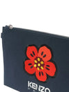 flower embroidery large clutch bag 5PM902 F34 76 - KENZO - BALAAN 4