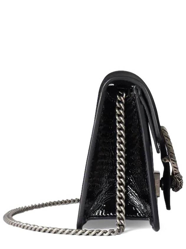 Dionysus Patent Leather Shoulder Bag Black - GUCCI - BALAAN 5