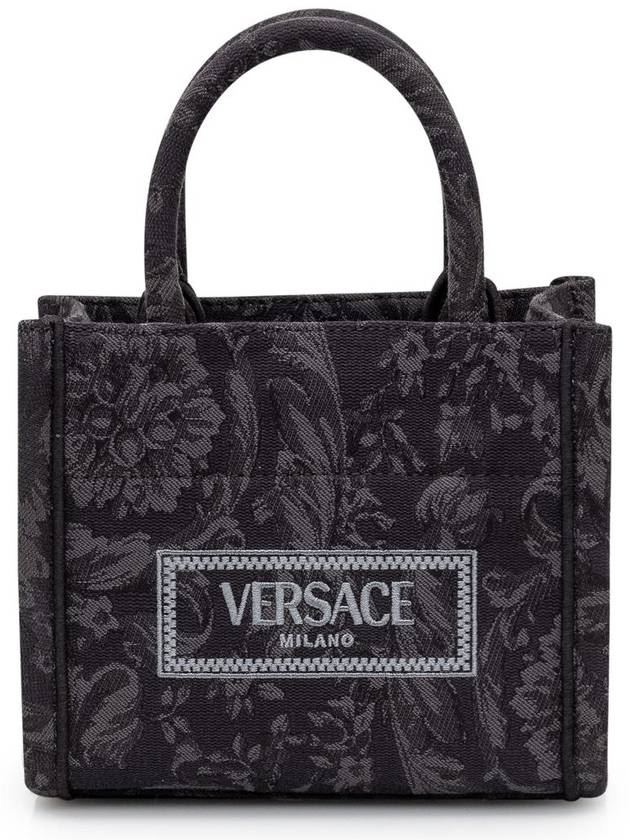 24FW Tote Bag 10152881A09741 2BM0V Black - VERSACE - BALAAN 2