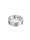 Love Ring White Gold Silver - CARTIER - BALAAN 1