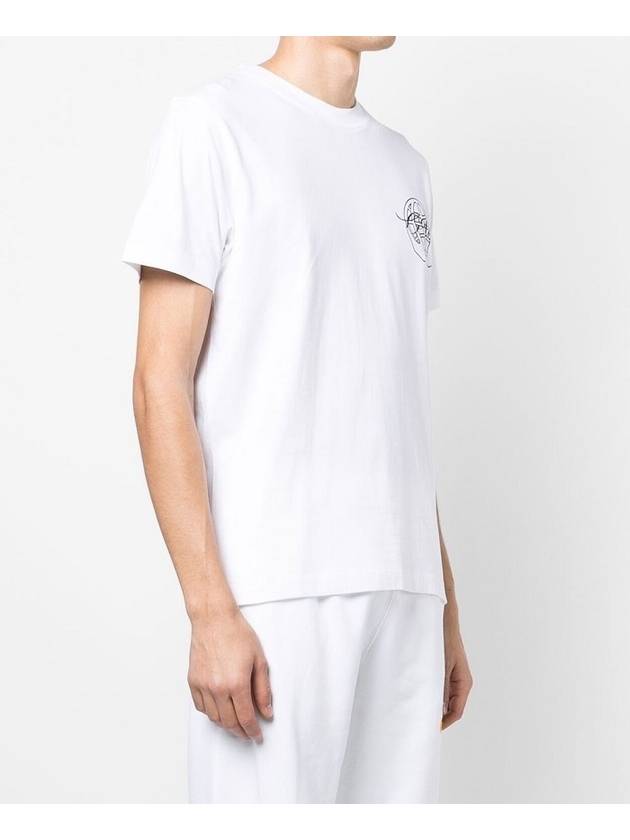 Hand Arrow Short Sleeve T-Shirt White - OFF WHITE - BALAAN 3