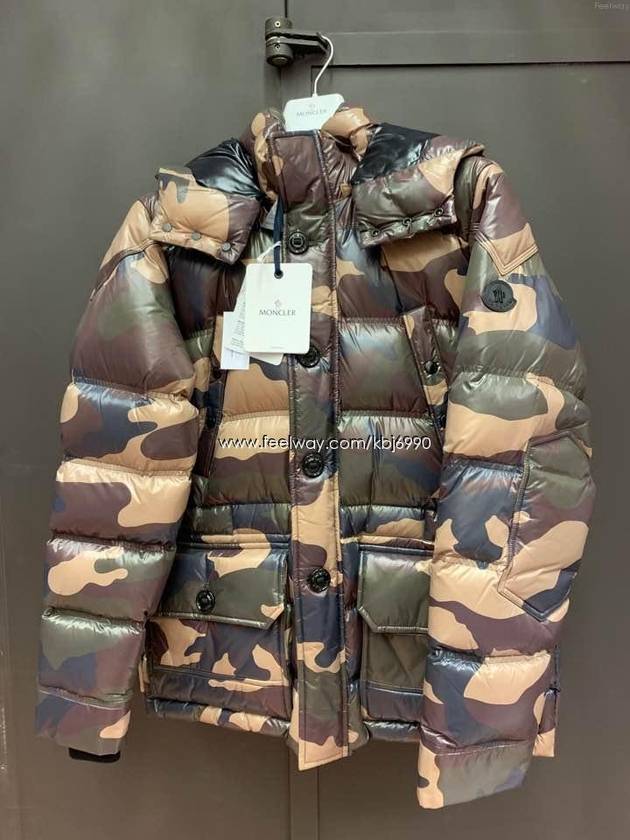 Men's BAHON Goose Camouflage Padding 4181705539NZ - MONCLER - BALAAN 8