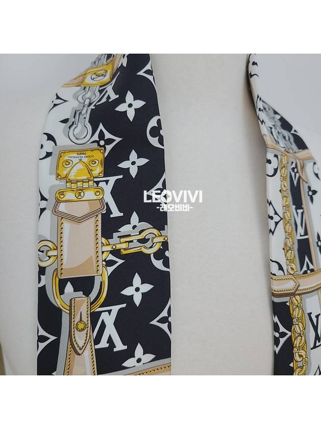 Monogram Confidential Scarf Black - LOUIS VUITTON - BALAAN 7