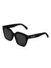 Eyewear Monochrome 03 Acetate Sunglasses Black - CELINE - BALAAN 2