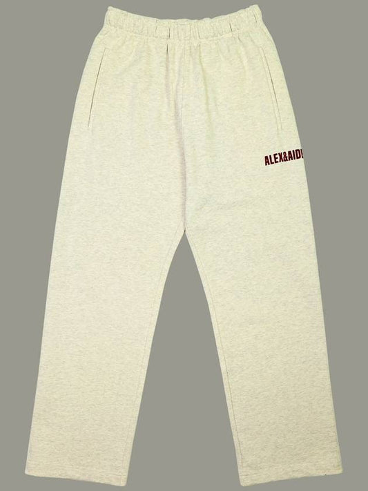 2 way sweatpants oatmeal - ALEX&AIDEN - BALAAN 1