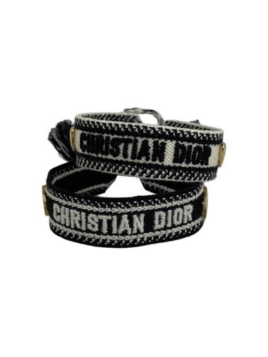 Christian logo embroidery bracelet set B2520WOMMT - DIOR - BALAAN 1