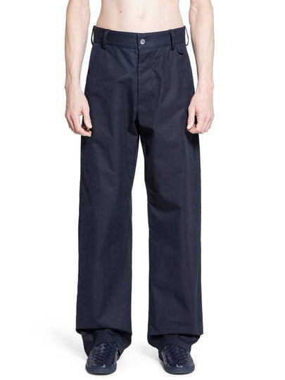 Twill Cargo Straight Pants Navy - BOTTEGA VENETA - BALAAN 2