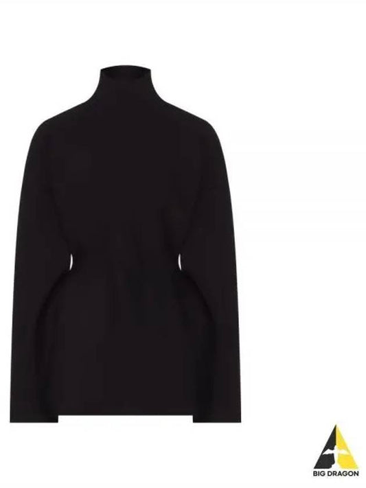 Hourglass Turtleneck Black - BALENCIAGA - BALAAN 2