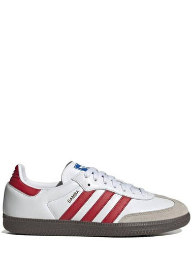 Samba OG Low Top Sneakers Red White - ADIDAS - BALAAN 1