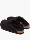 Boston Boston Buckle Suede Crocs Black - BIRKENSTOCK - BALAAN 5