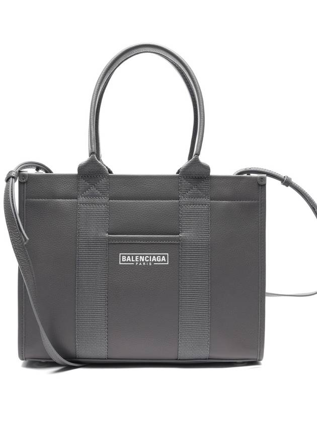 Hardware Small Cross Tote Bag Grey - BALENCIAGA - BALAAN 3