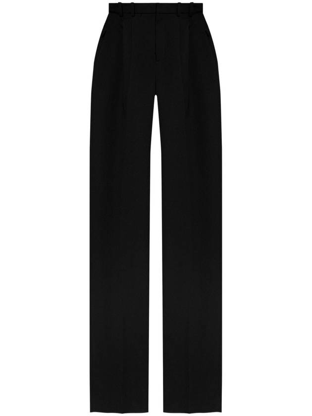 Saint Laurent  Trousers Black - SAINT LAURENT - BALAAN 1