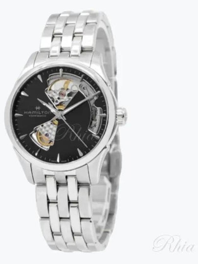 Jazzmaster Open Heart Auto Metal Watch Silver - HAMILTON - BALAAN 2