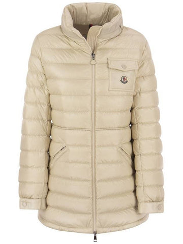 Madine Short Down Jacket Padded Light Beige - MONCLER - BALAAN 1