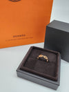 Chaine D'Ancre Enchainee Small Ring Rose Gold - HERMES - BALAAN 2