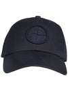 6 Panel Ball Cap Navy - STONE ISLAND - BALAAN 3