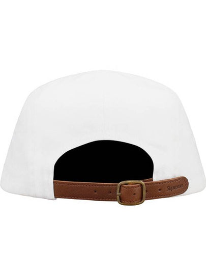 washed chino twill camp cap white WASHED CHINO TWILL CAMP CAP WHITE - SUPREME - BALAAN 2