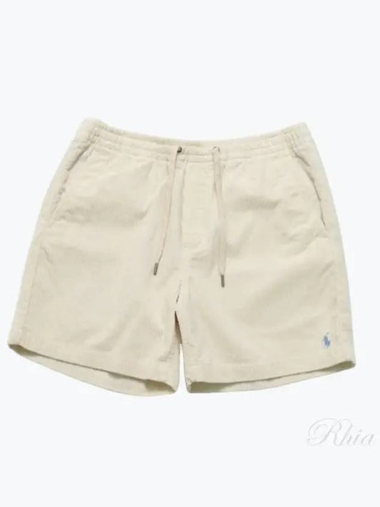 Cordyroy Prepster Shorts Cream - POLO RALPH LAUREN - BALAAN 2