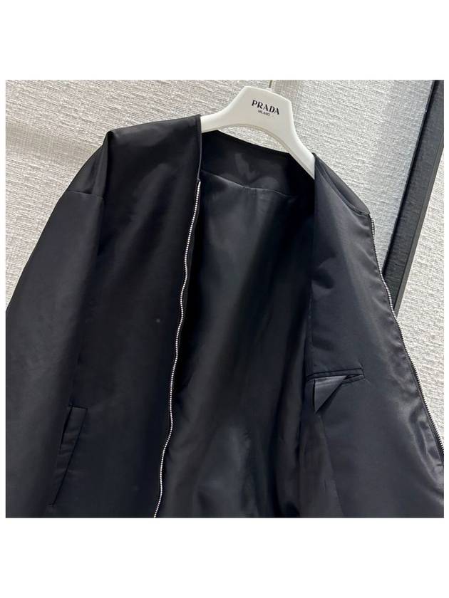 Re-Nylon Blouson Jacket Black - PRADA - BALAAN 4