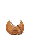 Hana Curve Edge Shoulder Bag Brown - CHLOE - BALAAN 1