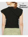 Women's Hebo Short Sleeve T-Shirt Black - VIVIENNE WESTWOOD - BALAAN 6