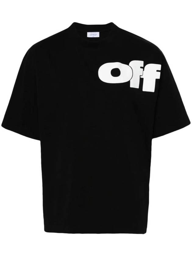 Shared Logo Short Sleeve T-Shirt Black - OFF WHITE - BALAAN 1