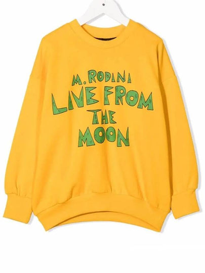 Kids Logo Printing Sweatshirt Yellow 2212013 423 - MINI RODINI - BALAAN 2