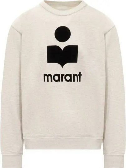 Mikoy Logo Cotton Sweatshirt Ecru - ISABEL MARANT - BALAAN 2