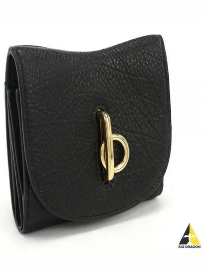 Rocking Horse Leather Half Wallet Black - BURBERRY - BALAAN 2