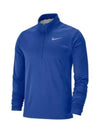 Pacer Dry Fit Half Zip Long Sleeve T-shirt Blue - NIKE - BALAAN 2