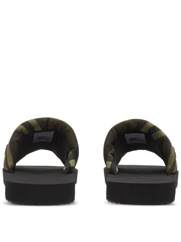 Check Trek Slippers Heath - BURBERRY - BALAAN 5