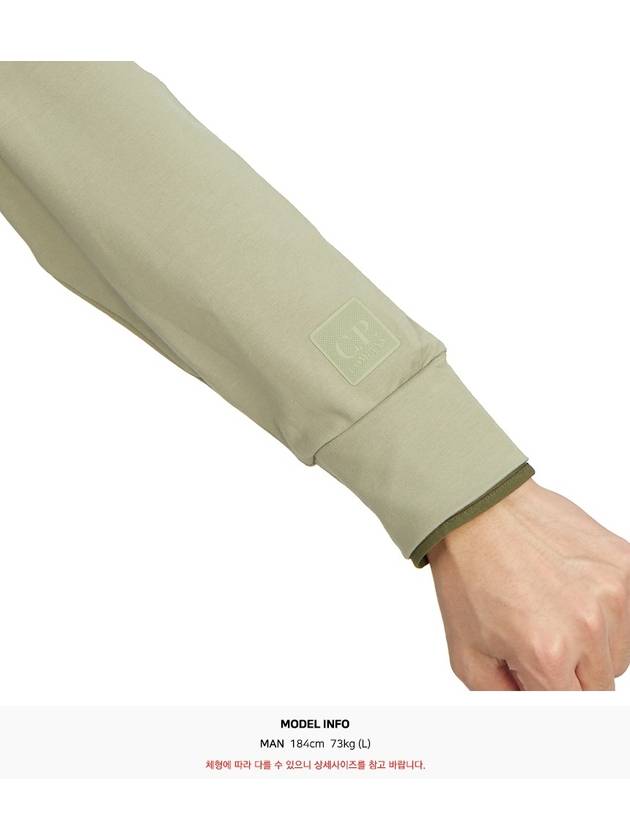 Metropolis Series Brushed Sweatshirt Green - CP COMPANY - BALAAN 10