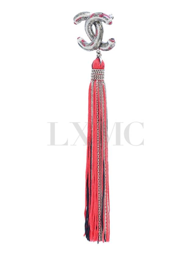 Brooch Tassel CC Logo GD - CHANEL - BALAAN 2